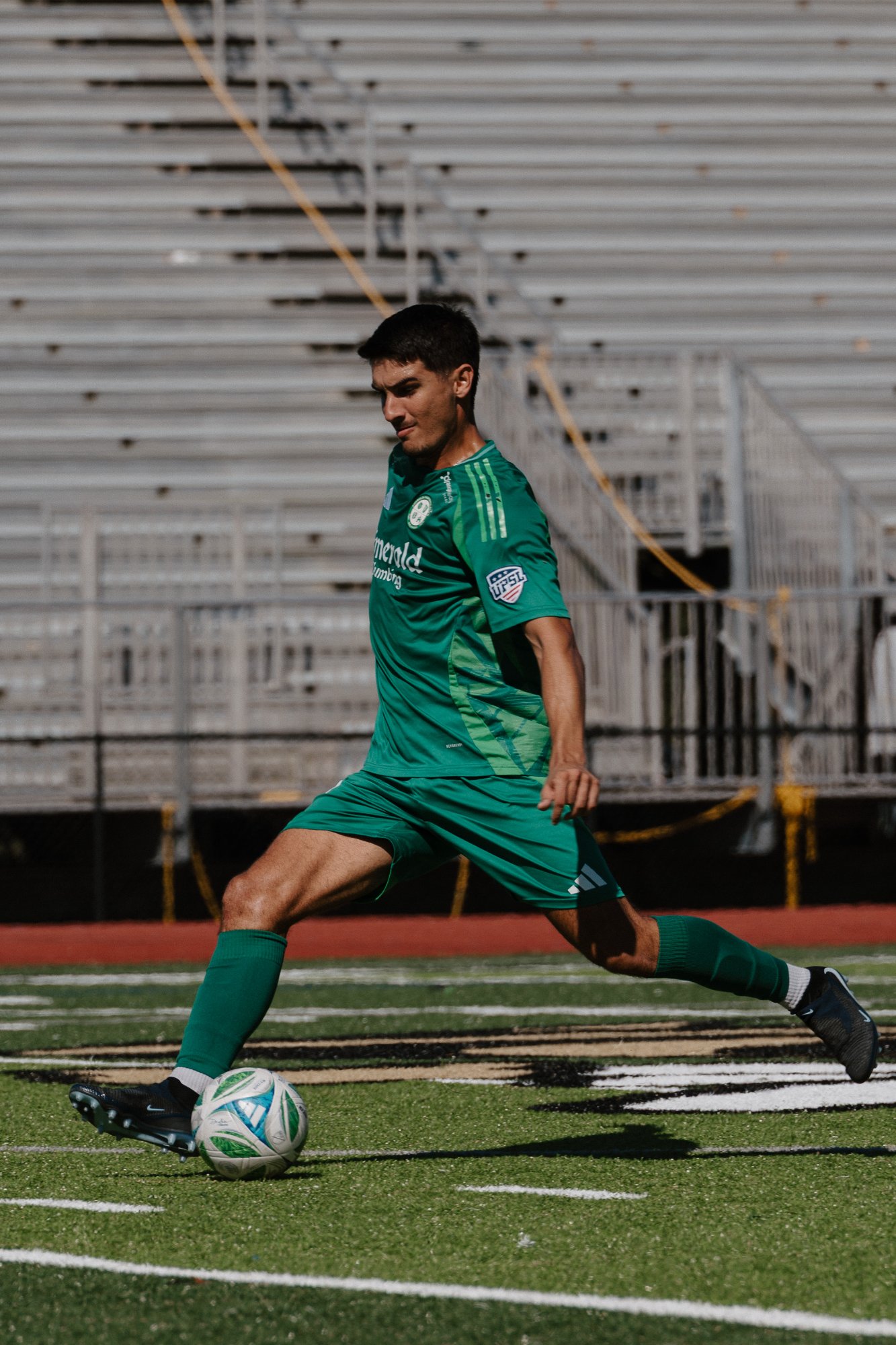 Emerald FC Orlando on the ball at Bishop Moore