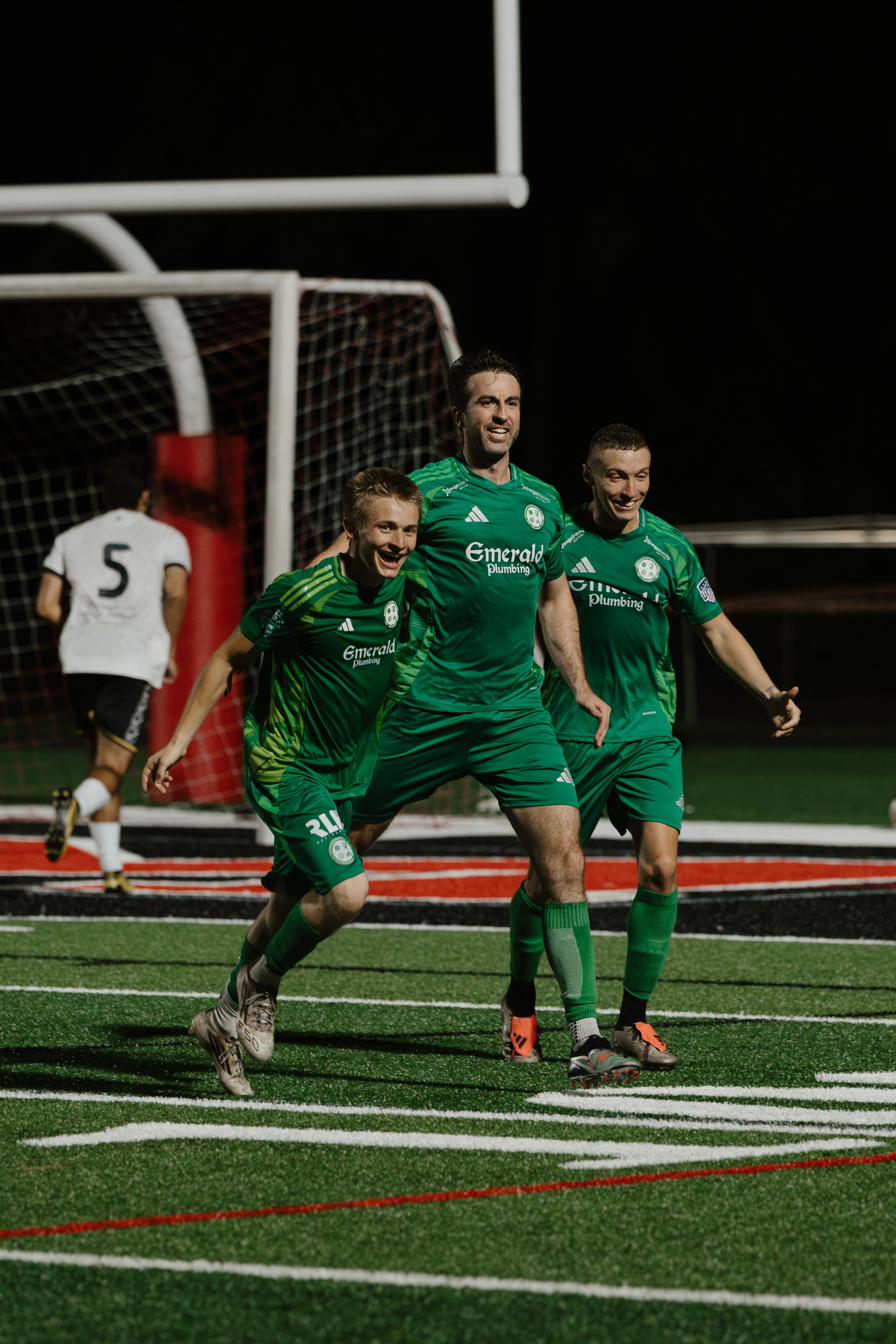 Emerald FC under the floodlights