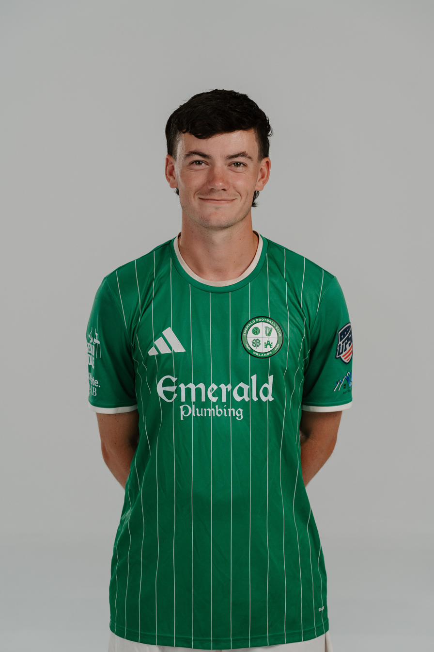 Emerald FC Premier home kit — green pinstripe